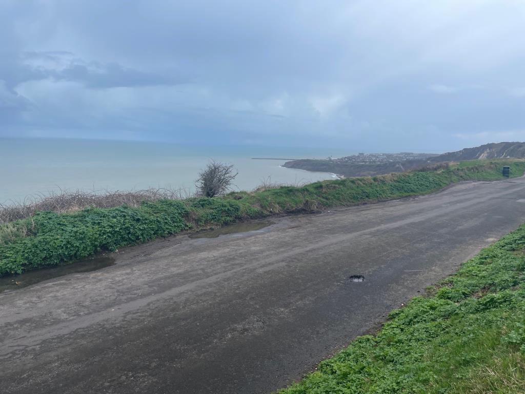 Lot: 12 - SUBSTANTIAL FREEHOLD PROPERTY ON 0.8 ACRES - RE-DEVELOPMENT POTENTIAL WITH SEA VIEWS - View from site